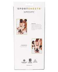 Sportsheet Supercuffs - THE FETISH ACADEMY 
