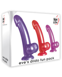 Adam & Eve Eve's Dildo Fun Pack - THE FETISH ACADEMY 