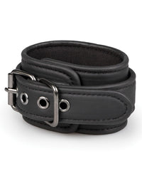 Easy Toys Fetish Ankle Cuffs - Black - THE FETISH ACADEMY 