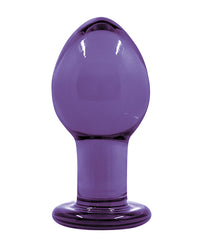 Crystal Butt Plug Medium - Purple - THE FETISH ACADEMY 