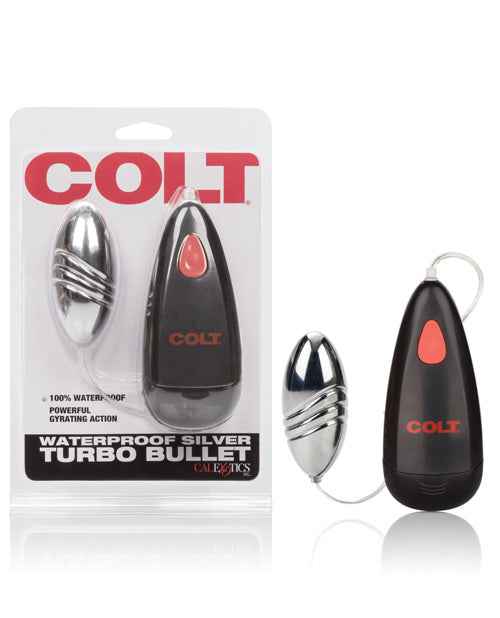 Colt Turbo Bullet Waterproof - Silver - THE FETISH ACADEMY 