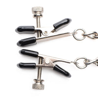 Titty Taunter Nipple Clamps with Weighted Bead - THE FETISH ACADEMY 