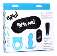 Duo Blast Remote Control Cock Ring and Butt Plug Vibe Kit - TFA